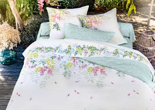 Linge de lit Un parfum de glycine