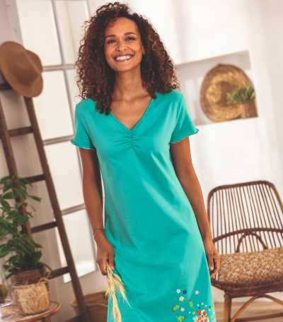 Chemise de nuit Coquette campagne