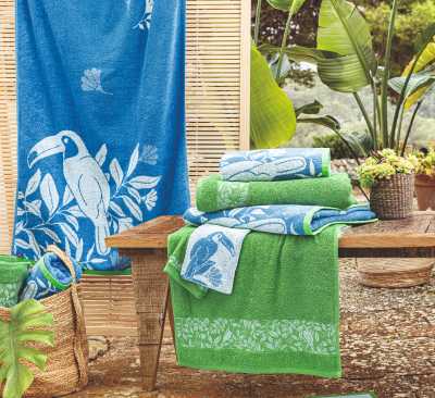 Linge de bain ça fait rire les oiseaux