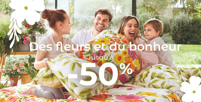 Des fleurs et du bonheur