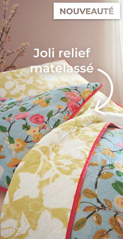 Relief matelassé