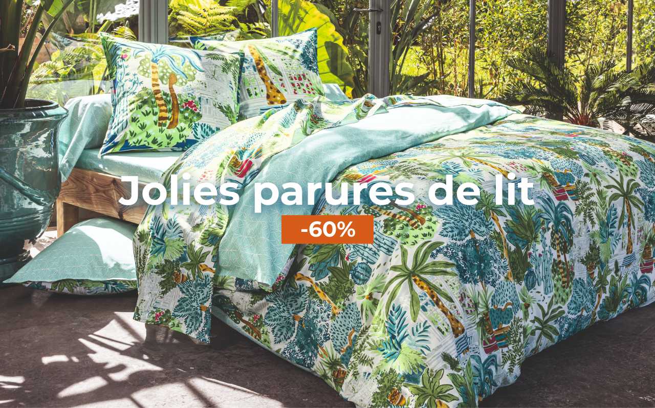 Jolies parures de lit
